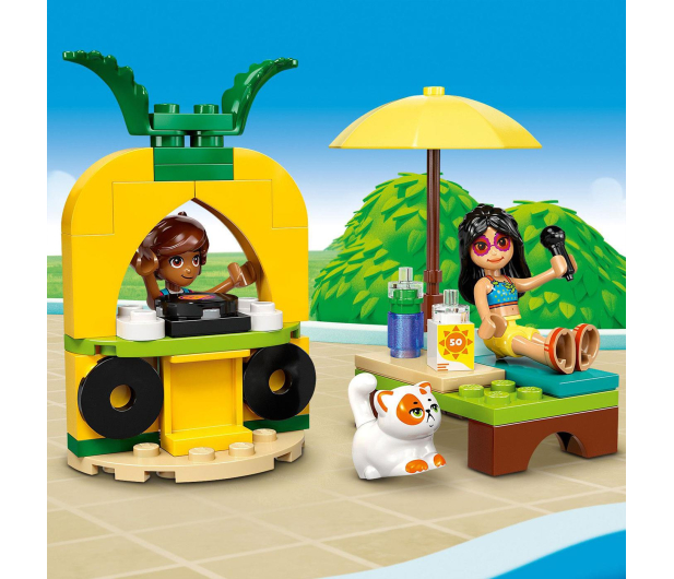 LEGO Friends 42658 Impreza na basenie z jednorożcem i flamingiem - 1331625 - zdjęcie 9